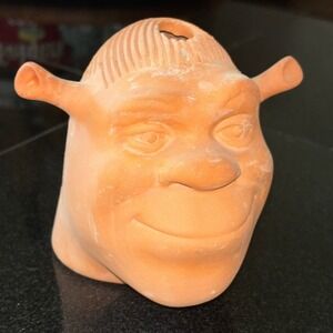 Shrek DreamWorks Terracotta Chia Pet Planter Ogre Head Collectible Decor